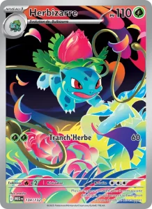 Carte Pokemon Herbizarre 134/132 Méga-Évolution