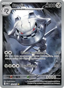 Carte Pokemon Steelix 150/132 Méga-Évolution