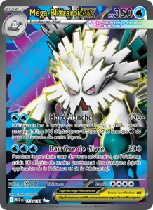 Carte Pokemon Méga-Blizzaroi-ex 157/132 Méga-Évolution
