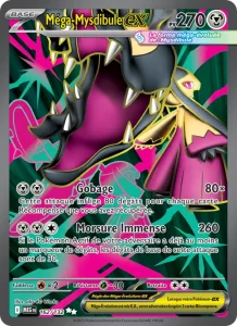 Carte Pokemon Méga-Mysdibule-ex 162/132 Méga-Évolution