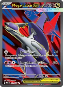 Carte Pokemon Méga-Latias-ex 163/132 Méga-Évolution
