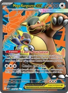 Carte Pokemon Méga-Kangourex-ex 164/132 Méga-Évolution