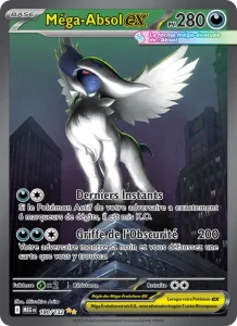 Carte Pokemon Méga-Absol-ex 180/132 Méga-Évolution