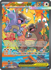 Carte Pokemon Méga-Kangourex-ex 182/132 Méga-Évolution