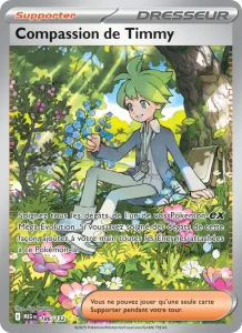 Carte Pokemon Compassion de Timmy 186/132 Méga-Évolution