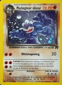 Carte Pokemon Mackogneur obscur 10/82 Team Rocket