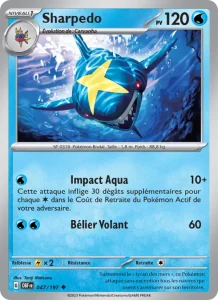 Carte Pokemon Sharpedo 047/197 Flammes Obsidiennes