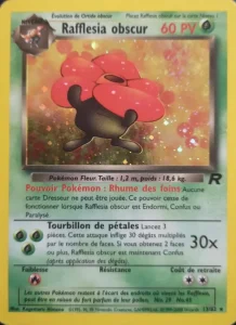Carte Pokemon Rafflesia obscur 13/82 Team Rocket