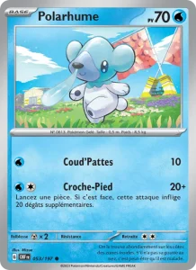 Carte Pokemon Polarhume 053/197 Flammes Obsidiennes