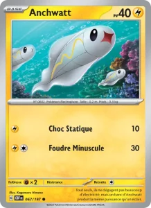 Carte Pokemon Anchwatt 067/197 Flammes Obsidiennes