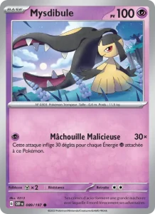 Carte Pokemon Mysdibule 089/197 Flammes Obsidiennes