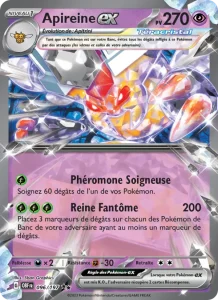 Carte Pokemon Apireine-ex 096/197 Flammes Obsidiennes