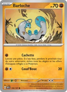 Carte Pokemon Barloche 108/197 Flammes Obsidiennes
