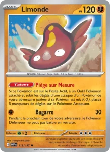 Carte Pokemon Limonde 112/197 Flammes Obsidiennes