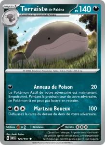 Carte Pokemon Terraiste de Paldea 128/197 Flammes Obsidiennes