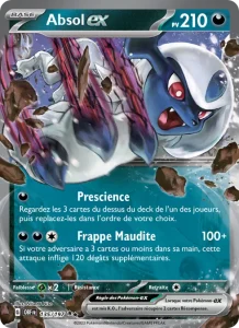 Carte Pokemon Absol-ex 135/197 Flammes Obsidiennes