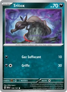 Carte Pokemon Tritox 139/197 Flammes Obsidiennes