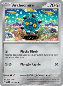 Carte Pokemon Archéomire 144/197 Flammes Obsidiennes