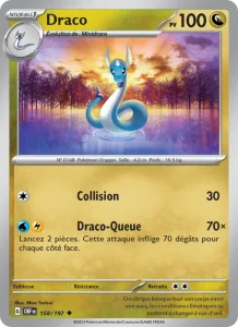 Carte Pokemon Draco 158/197 Flammes Obsidiennes
