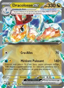 Carte Pokemon Dracolosse-ex 159/197 Flammes Obsidiennes