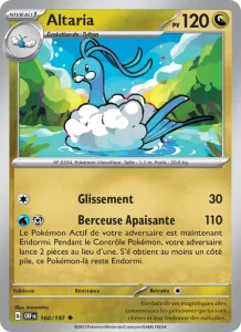 Carte Pokemon Altaria 160/197 Flammes Obsidiennes