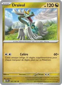 Carte Pokemon Draïeul 161/197 Flammes Obsidiennes