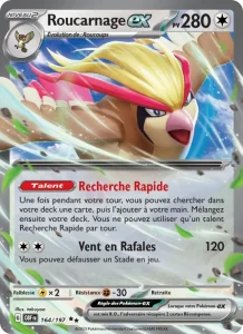 Carte Pokemon Roucarnage-ex 164/197 Flammes Obsidiennes
