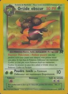 Carte Pokemon Ortide obscur 36/82 Team Rocket