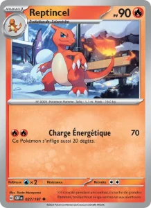 Carte Pokemon Reptincel 027/197 Flammes Obsidiennes