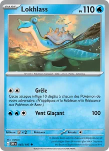 Carte Pokemon Lokhlass 045/197 Flammes Obsidiennes