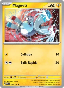 Carte Pokemon Magnéti 063/197 Flammes Obsidiennes