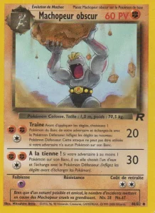 Carte Pokemon Machopeur obscur 40/82 Team Rocket