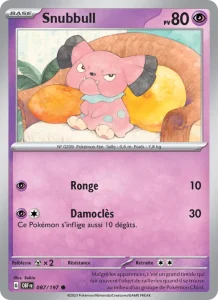 Snubbull 087 — Flammes Obsidiennes