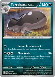 Carte Pokemon Terraiste de Paldea 129/197 Flammes Obsidiennes