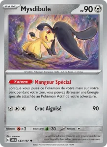 Carte Pokemon Mysdibule 143/197 Flammes Obsidiennes
