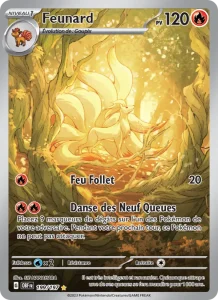 Carte Pokémon Feunard 199 Flammes Obsidiennes