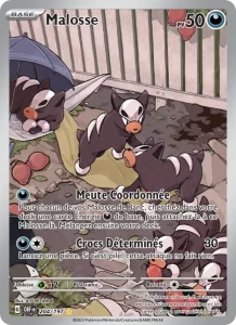 Carte Pokemon Malosse 204/197 Flammes Obsidiennes