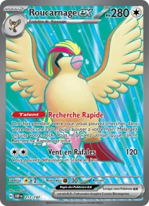 Carte Pokemon Roucarnage-ex 217/197 Flammes Obsidiennes