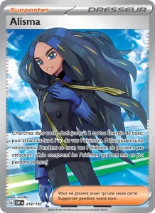 Carte Pokemon Alisma 218/197 Flammes Obsidiennes
