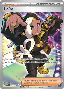 Carte Pokemon Laïm 221/197 Flammes Obsidiennes