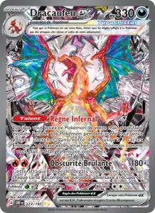 Carte Pokémon Dracaufeu-ex 223 Flammes Obsidiennes