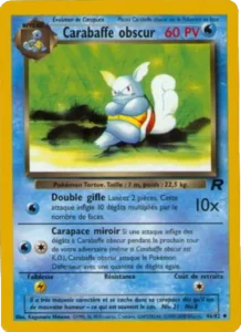Carte Pokemon Carabaffe obscur 46/82 Team Rocket