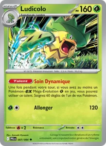 Carte Pokémon Ludicolo 007/94