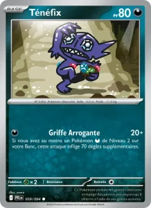Carte Pokemon Ténéfix 059/94 Flammes Fantasmagoriques