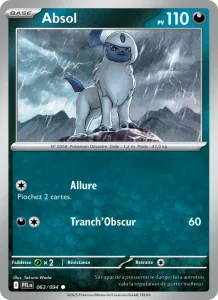 Carte Pokemon Absol 063/94 Flammes Fantasmagoriques