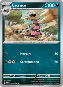 Carte Pokemon Escroco 065/94 Flammes Fantasmagoriques