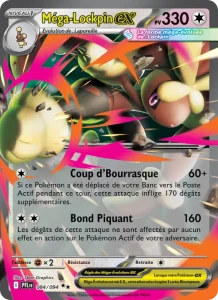 Carte Pokemon Méga-Lockpin-ex 084/94 Flammes Fantasmagoriques