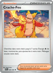 Carte Pokemon Crache-Feu 089/94 Flammes Fantasmagoriques