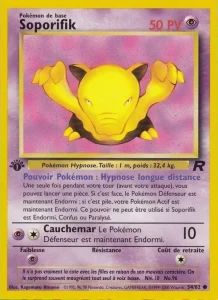 Carte Pokemon Soporifik 54/82 Team Rocket