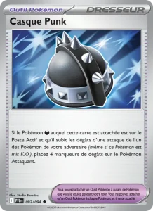 Carte Pokemon Casque Punk 092/94 Flammes Fantasmagoriques